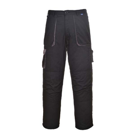 Брюки TX11BKR Portwest черный/серый